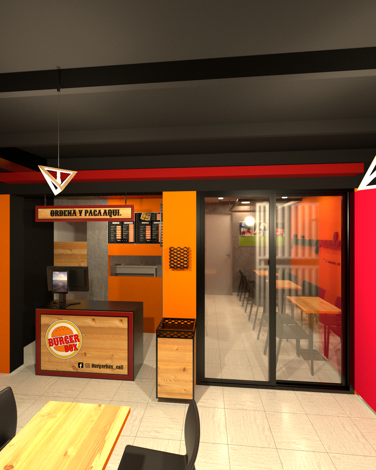 Restaurante Burger Box Cali - Sede Aranjuez